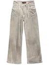 Ottolinger Layered Jeans In Neutrals