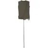 Ottolinger Khaki Deconstructed Linen Tank Top
