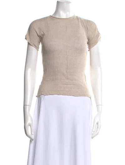 Pre-owned Ottolinger Crew Neck Short Sleeve T-shirt In Blue