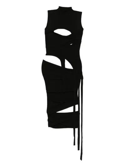 Ottolinger Cut-out Dress In Black