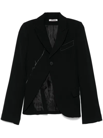 Ottolinger Black Deconstructed Blazer