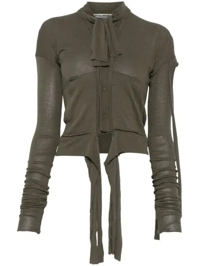 OTTOLINGER DECONSTRUCTED CARDIGAN