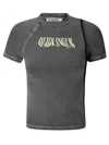 Ottolinger Deconstructed Fitted T-shirt In Grey