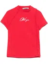 Ottolinger Deconstructed T-shirt In Red