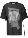 Ottolinger Deconstructed Oversized T-shirt In Schwarz