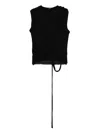 Ottolinger Deconstructed Top In Black