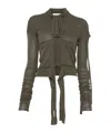 Ottolinger Deconstructed Cardigan In Black