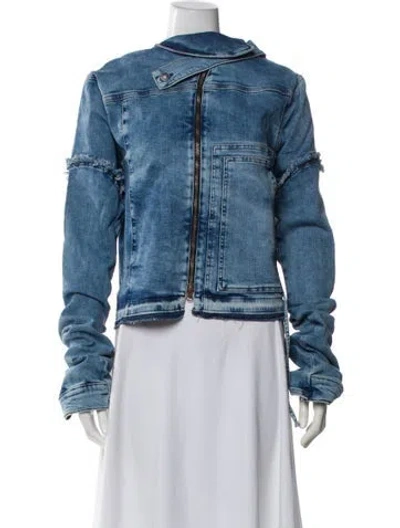 Pre-owned Ottolinger Denim Jacket W/ Tags In Blue