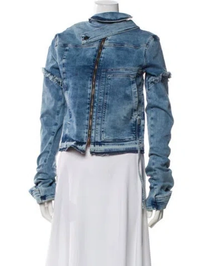 Pre-owned Ottolinger Denim Jacket W/ Tags In Blue