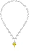 Ottolinger 'dipped Diamond' Necklace In White