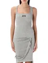 Ottolinger Dirndl Rib Tank Top Tank Top In Silver Melange