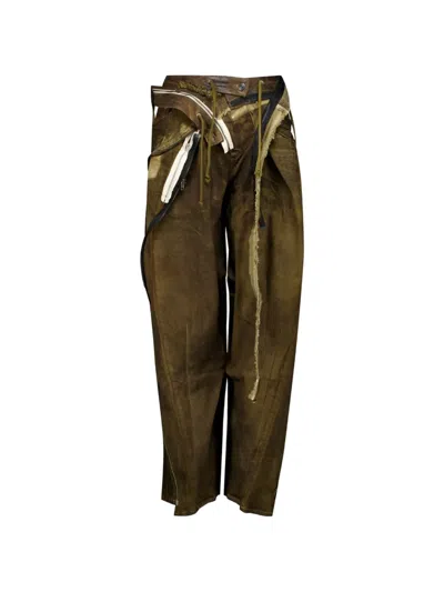 Ottolinger Distressed Jeans In Brown