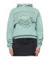 Ottolinger Distressed Multiline Hoodie In Blue