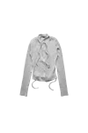 Ottolinger Double Closure Rib Cardigan Grey