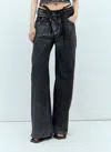 Ottolinger Double Fold Pants In Black