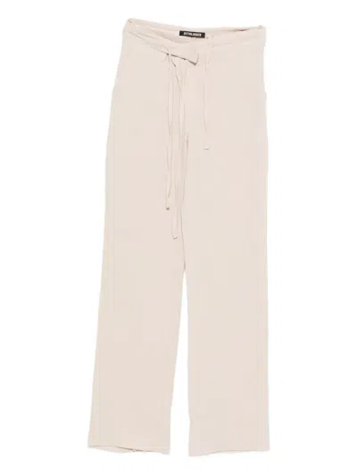 Ottolinger Double-fold Trousers In Pink