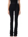 Ottolinger High-rise Drape Lounge Pants With Elegant Detailing In Black