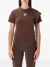 Ottolinger Draped T-shirt In Brown