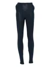 Ottolinger Elasticated-waist Leggings In Blue