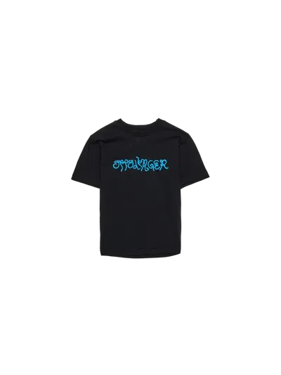 Ottolinger Fitted Puffy Logo T-shirt In Blue