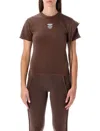 Ottolinger Draped T-shirt In Brown