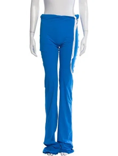 Pre-owned Ottolinger Flared Pants In Blue