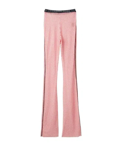 Ottolinger Gingham-print Trousers In Multi
