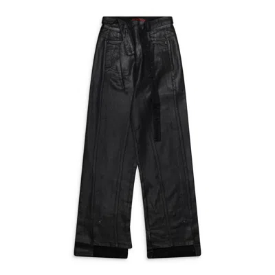 Ottolinger Glazed Baggy Jeans Black In Multi