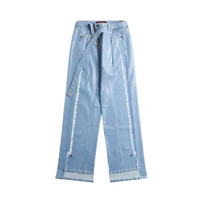 Pre-owned Ottolinger Glazed Baggy Jeans 'blue' | Women's Size M