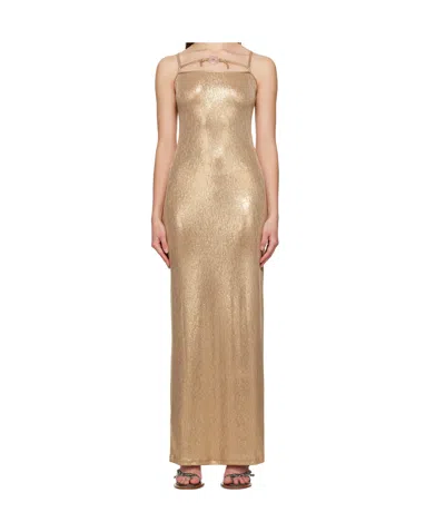 Ottolinger Gold Charmed Maxi Dress