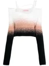 Ottolinger Knitted Shoulder Sweater In White