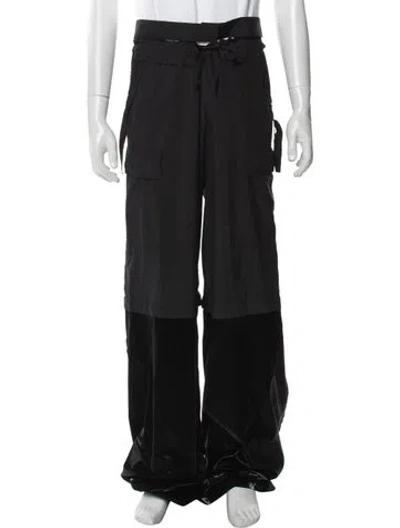 Pre-owned Ottolinger Graphic Print Joggers In Black