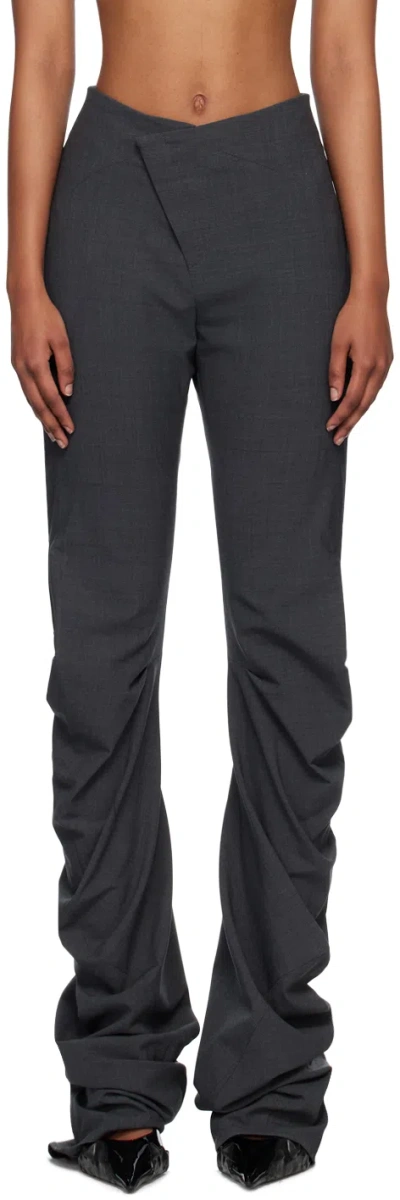 Ottolinger Split Pant In Anthracite