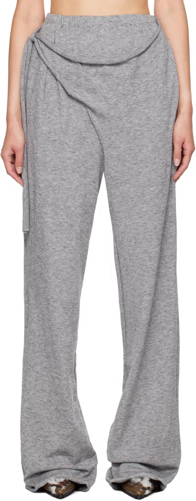 Ottolinger Soft Trousers With Elastic Waist In Grey