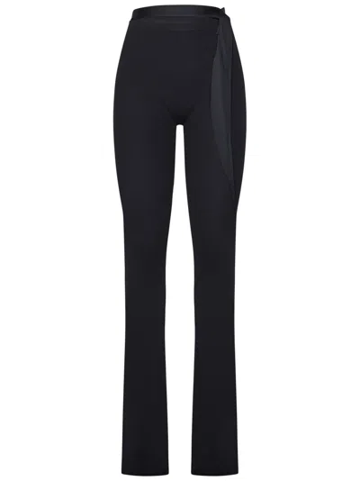 Ottolinger High-waisted Black Trousers With Cut-out