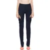 Ottolinger Hollow-out Casual Pants In Blue