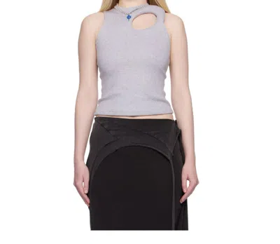 Ottolinger Hollow-out Vest In Gray