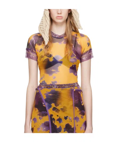 Ottolinger Item O-neck Short-sleeved T-shirt In Nude