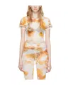 Ottolinger Ssense Exclusive Orange T-shirt In Nude