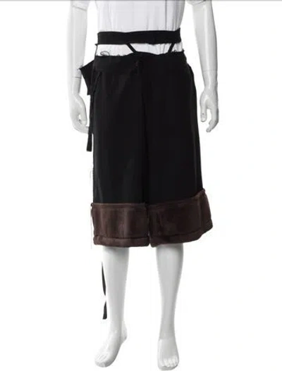 Pre-owned Ottolinger Jogger Shorts In Black