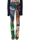 Ottolinger Julien Ceccaldileggings Mesh In Multi