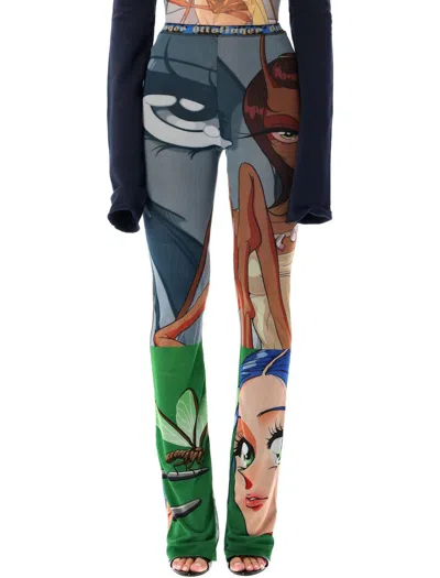 Ottolinger Julien Ceccaldileggings Mesh In Multi