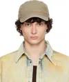Ottolinger Khaki Summer Cap In Stone