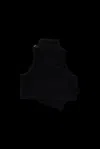 Ottolinger Knitted Padded Vest Black In Black