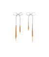 Ottolinger Knot Earrings In White