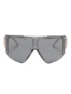 Ottolinger Knotted Shield Sunglasses In Gray
