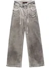 Ottolinger Layered Jeans In Neutrals