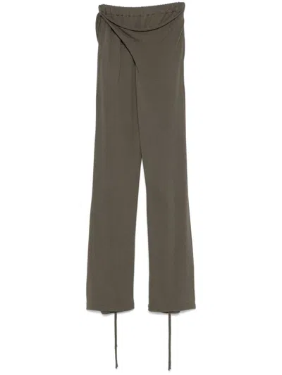 OTTOLINGER OTTOLINGER LINEN BLEND TROUSERS