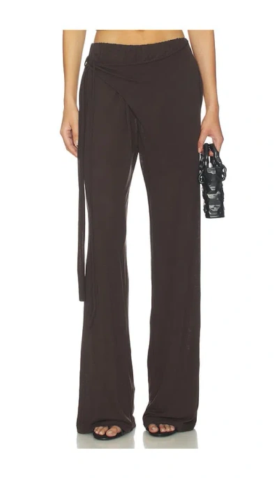 Ottolinger Linen Sweatpant In Brown