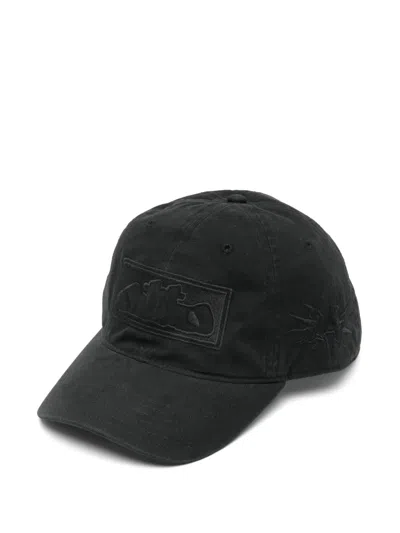 Ottolinger Otto Cotton Baseball Cap In Black